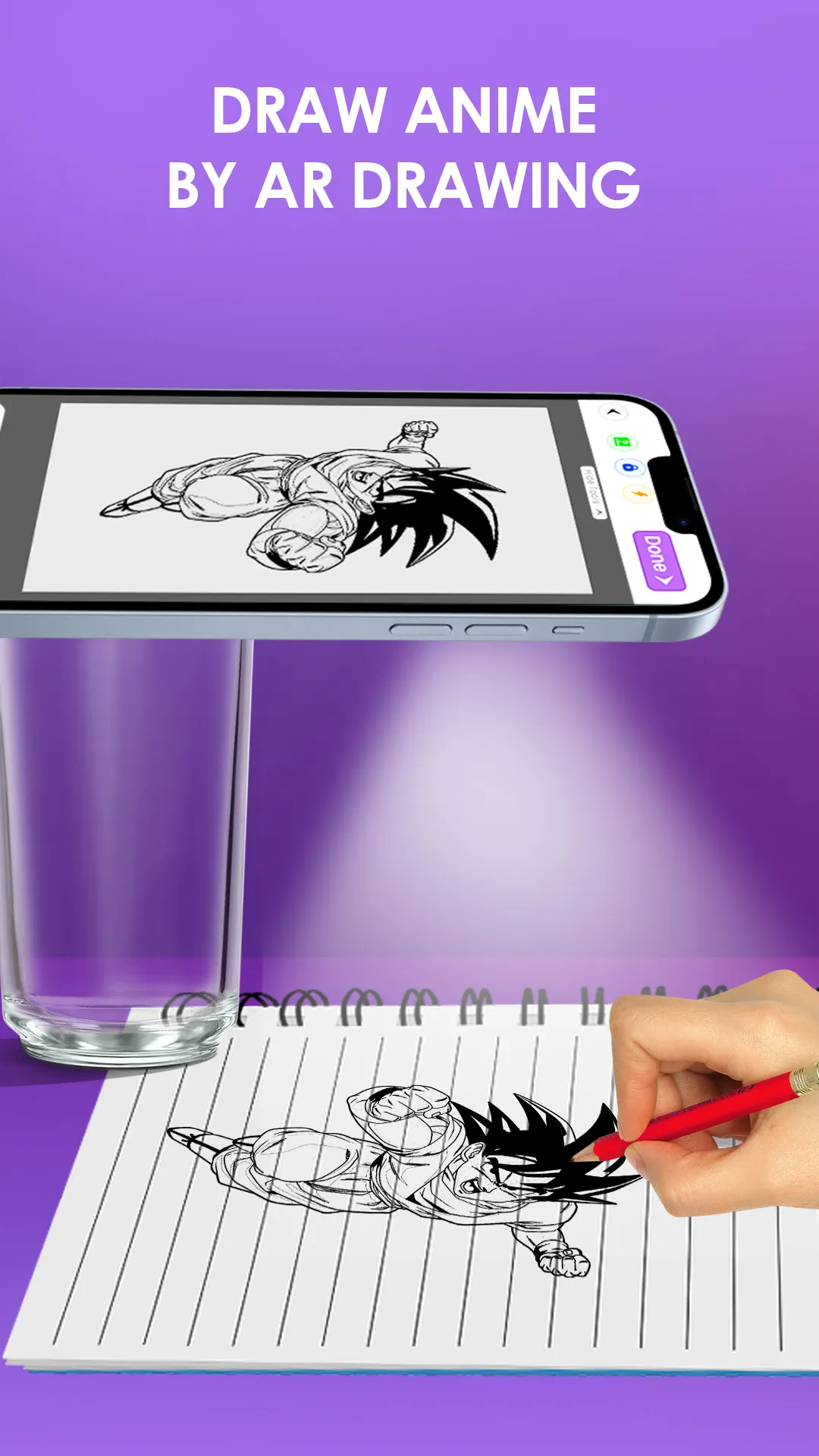 Draw Anime Sketch : AR Drawing | Indus Appstore | Screenshot