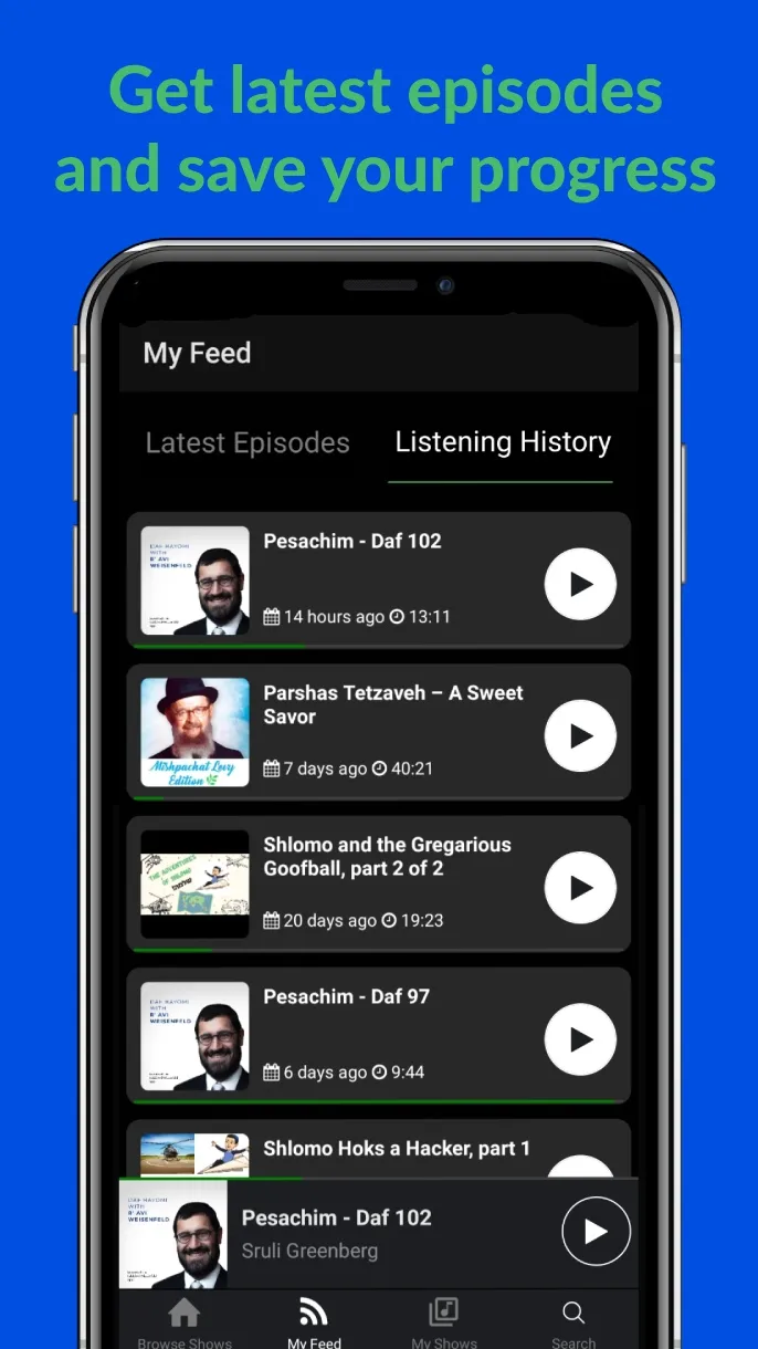 YidPod | Listen to Jewish Podc | Indus Appstore | Screenshot