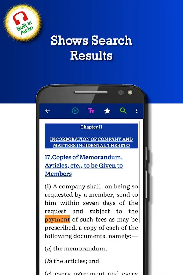 Companies Act 2013 & Rules | Indus Appstore | Screenshot