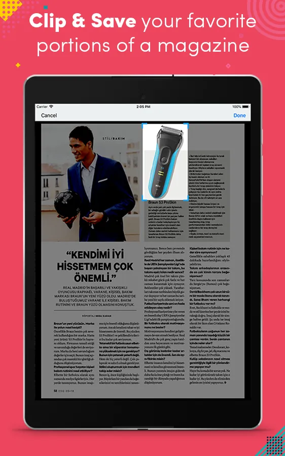 Esquire Türkiye | Indus Appstore | Screenshot