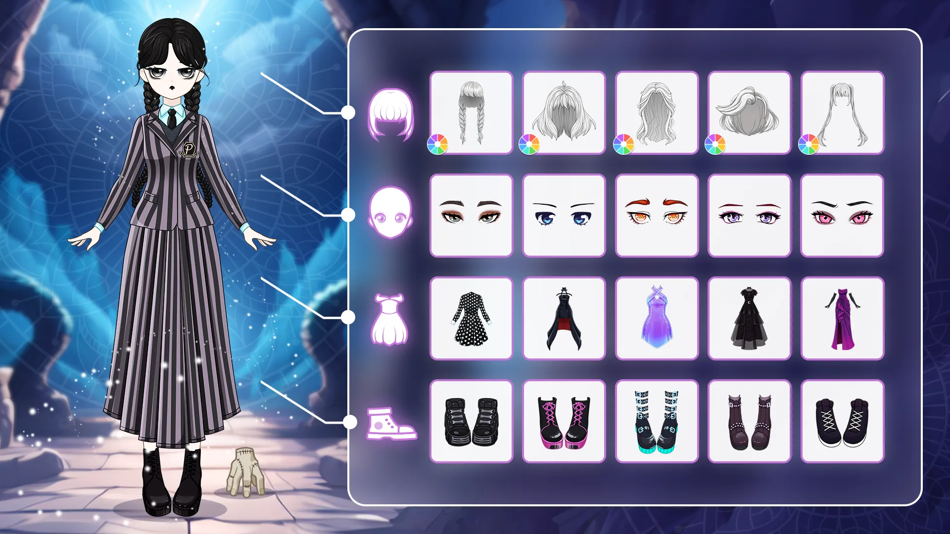 Anime Dress Up Game・Magic Doll | Indus Appstore | Screenshot