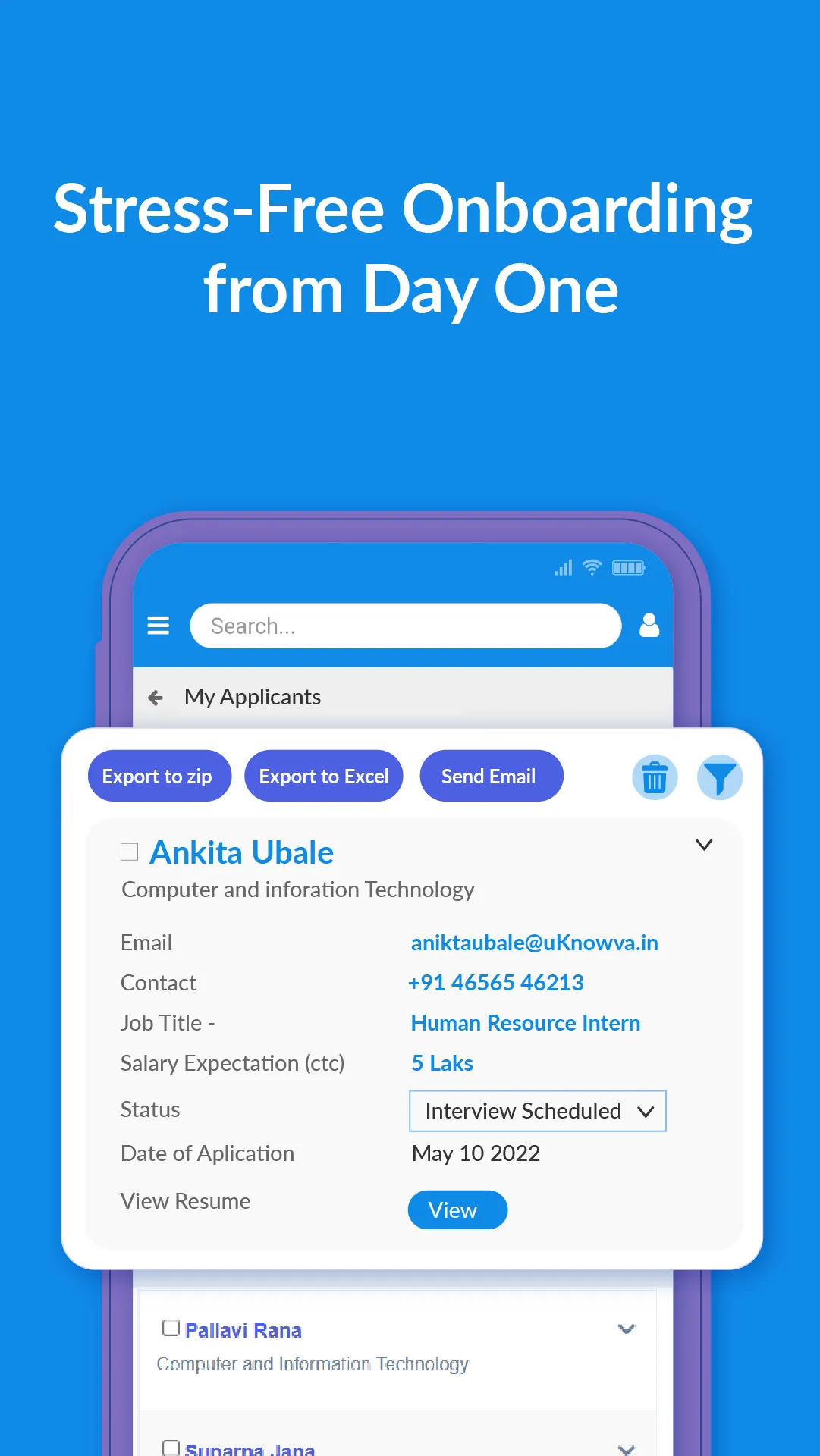 uKnowva HRMS | Indus Appstore | Screenshot