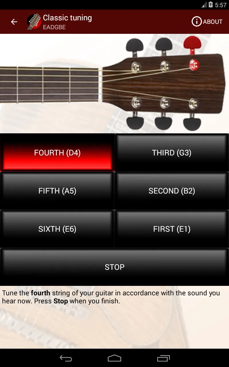 Tune Your Guitar | Indus Appstore | Screenshot