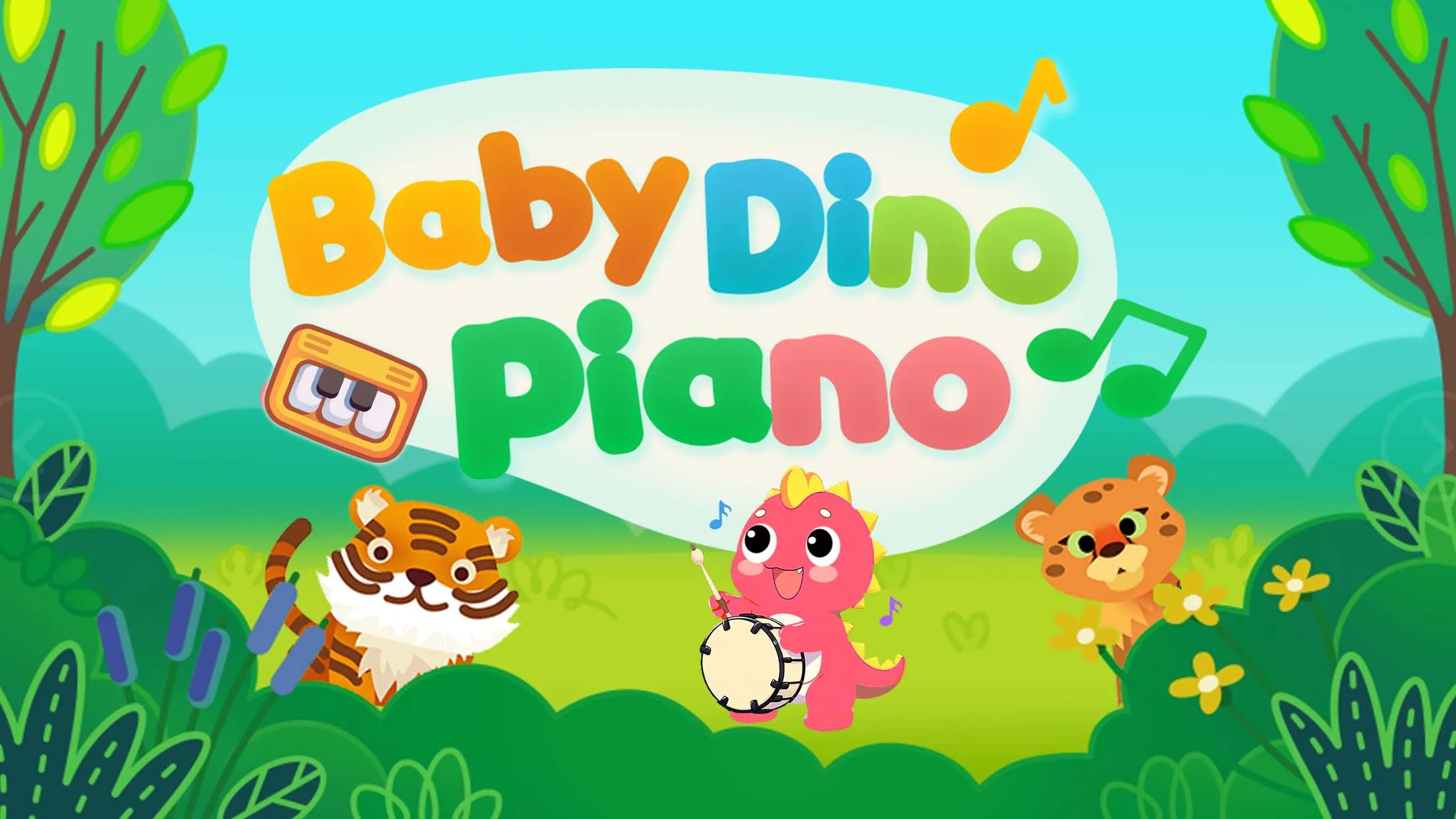 Baby Dino Piano:Kids Piano Fun | Indus Appstore | Screenshot