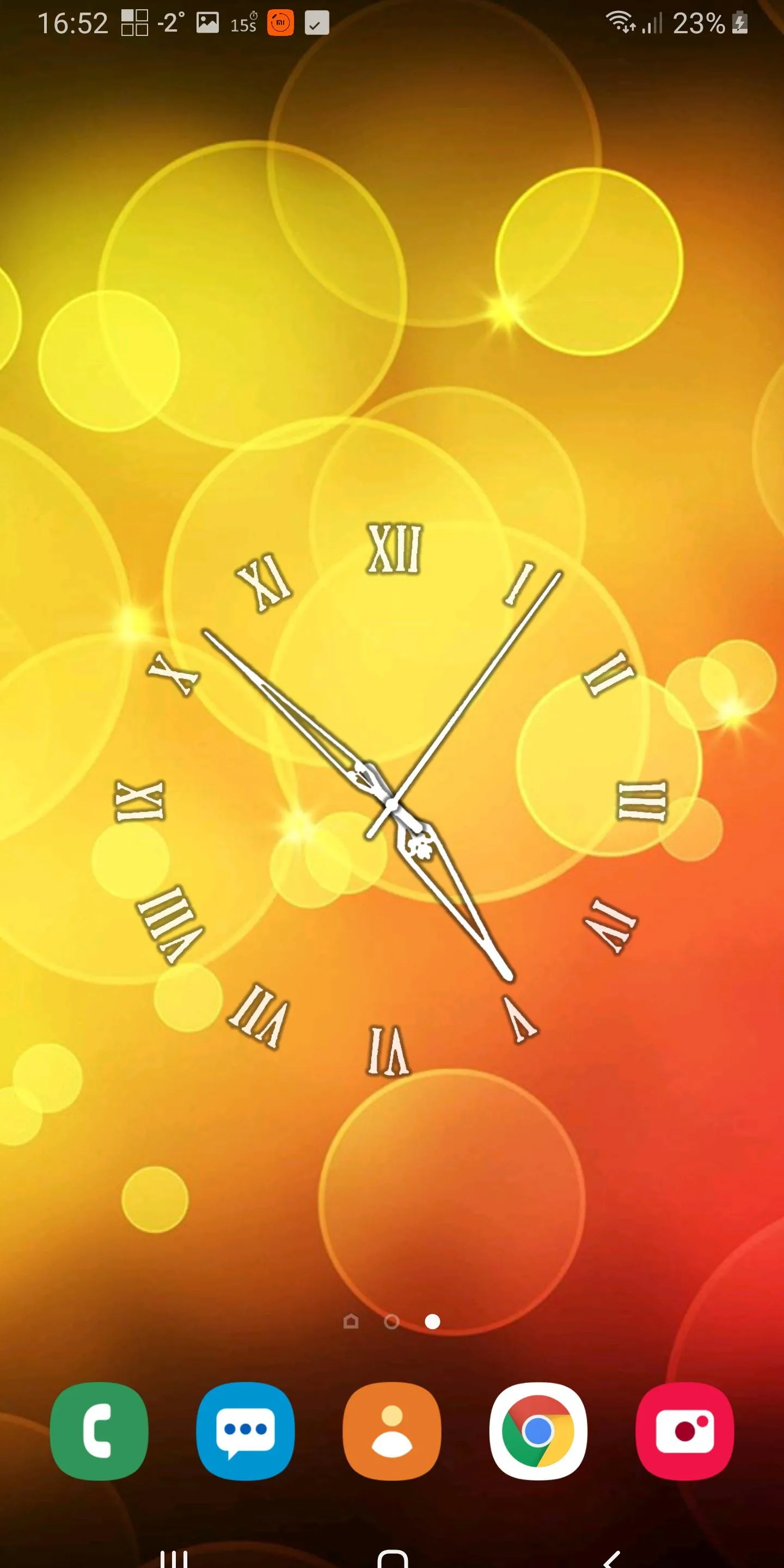 Battery Saving Analog Clocks | Indus Appstore | Screenshot