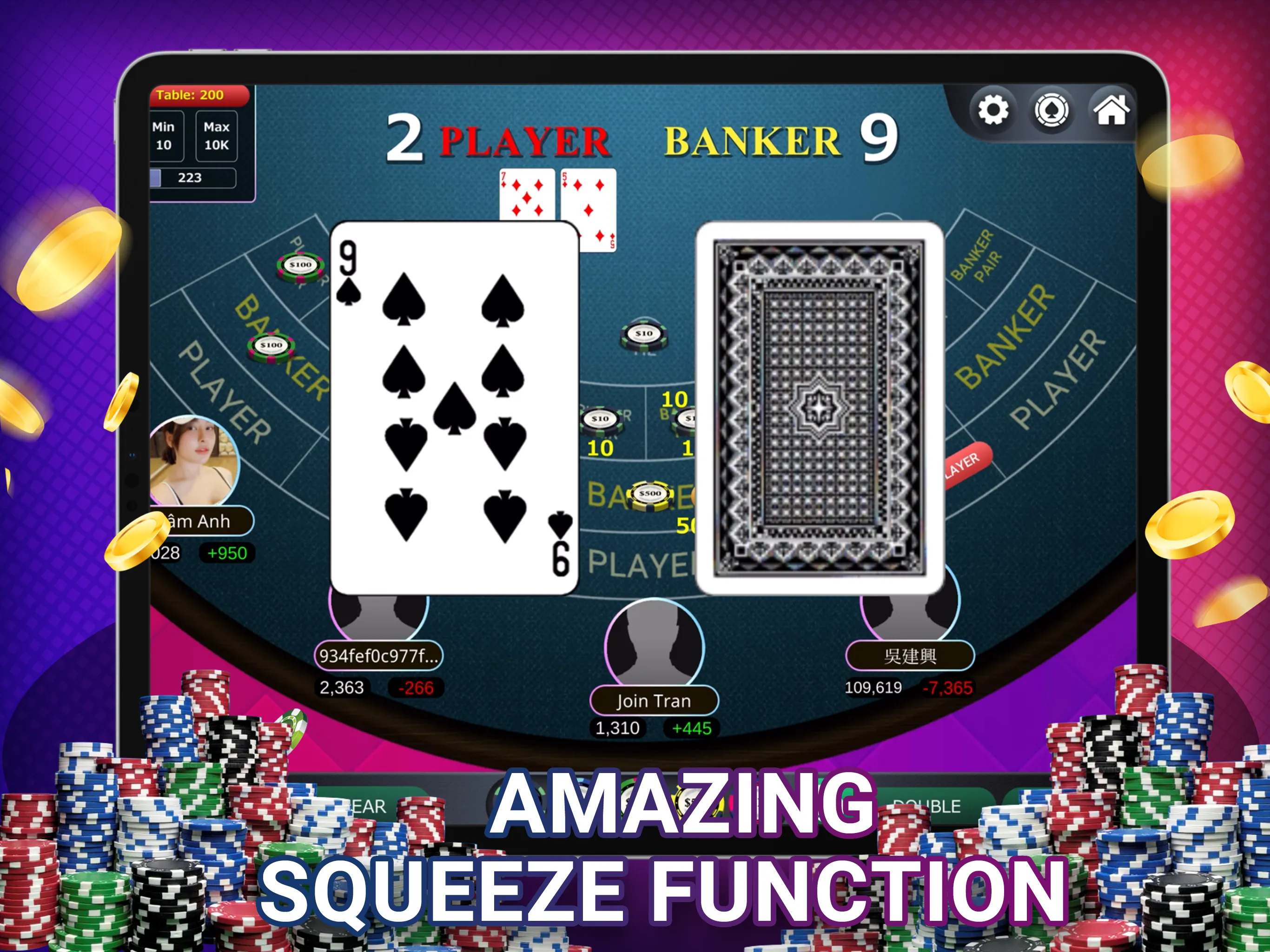 Baccarat 9-Online Casino Games | Indus Appstore | Screenshot