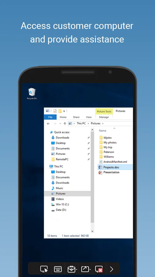 HelpDesk Viewer | Indus Appstore | Screenshot