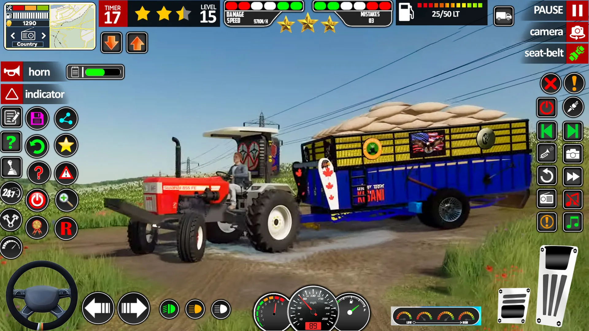 Tractor Game 3d Indian Farming | Indus Appstore | Screenshot
