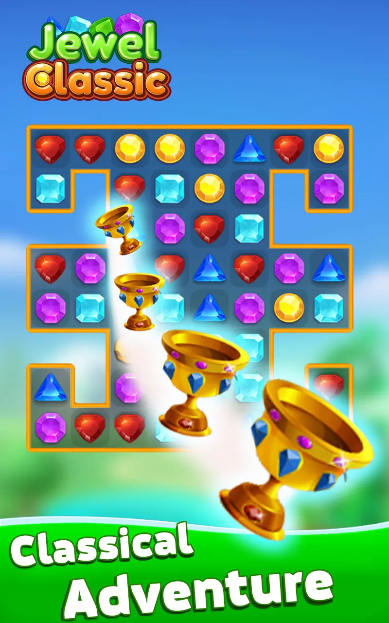 Jewel Classic: Match 3 | Indus Appstore | Screenshot