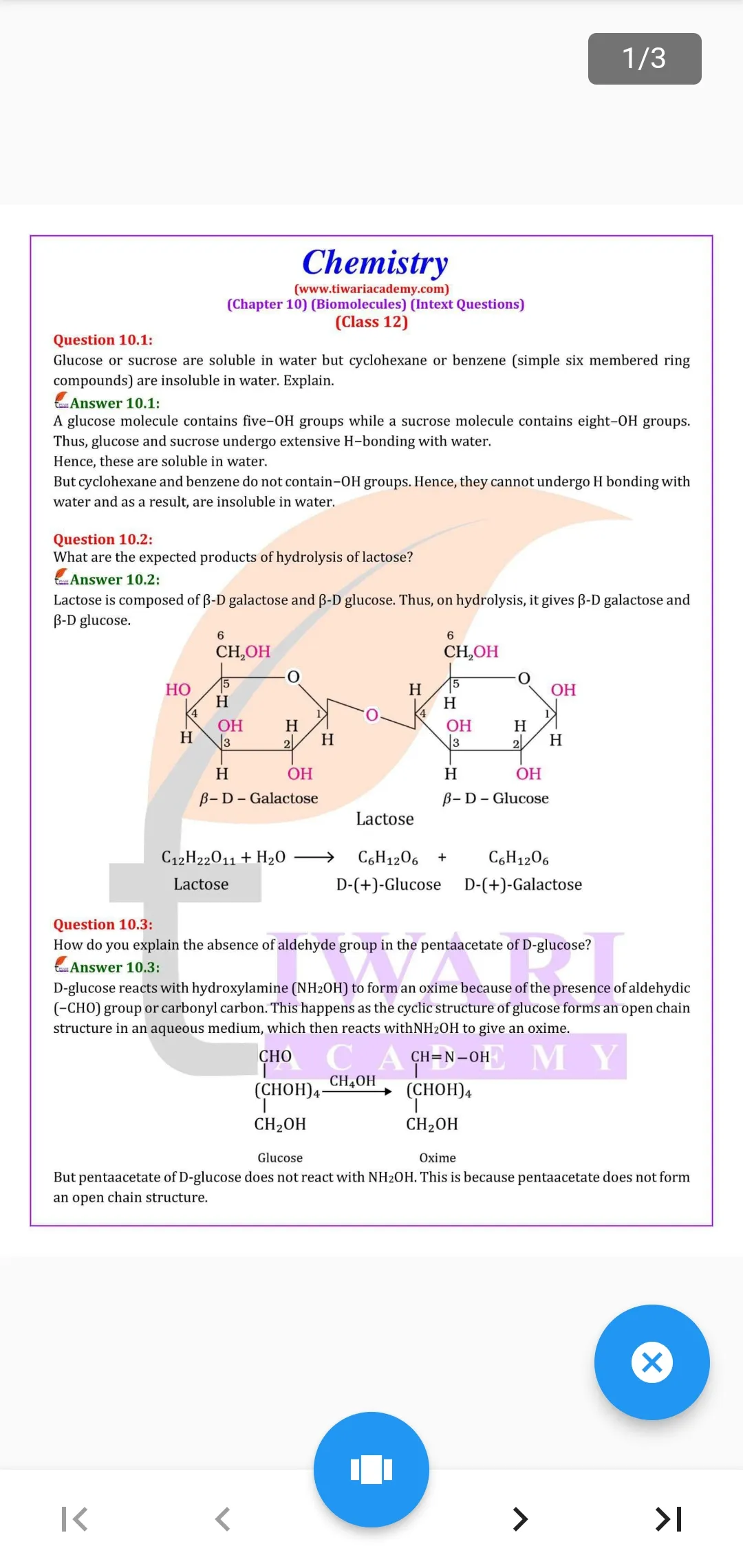 Class 12 Chemistry for 2023-24 | Indus Appstore | Screenshot