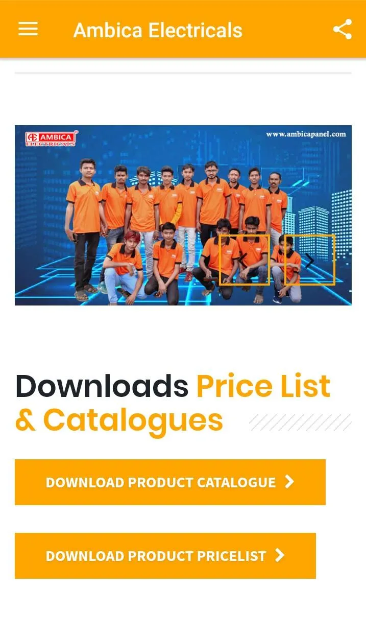 Ambica Electricals | Indus Appstore | Screenshot