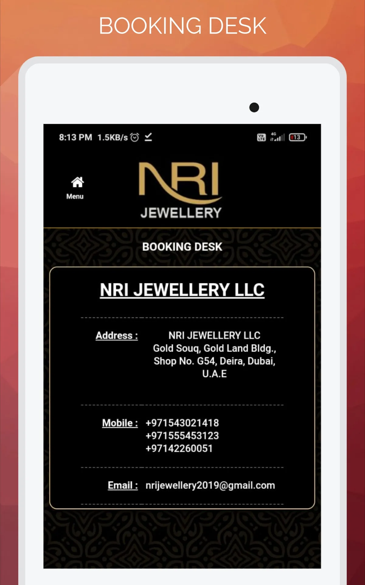 NRI Jewellery | Indus Appstore | Screenshot