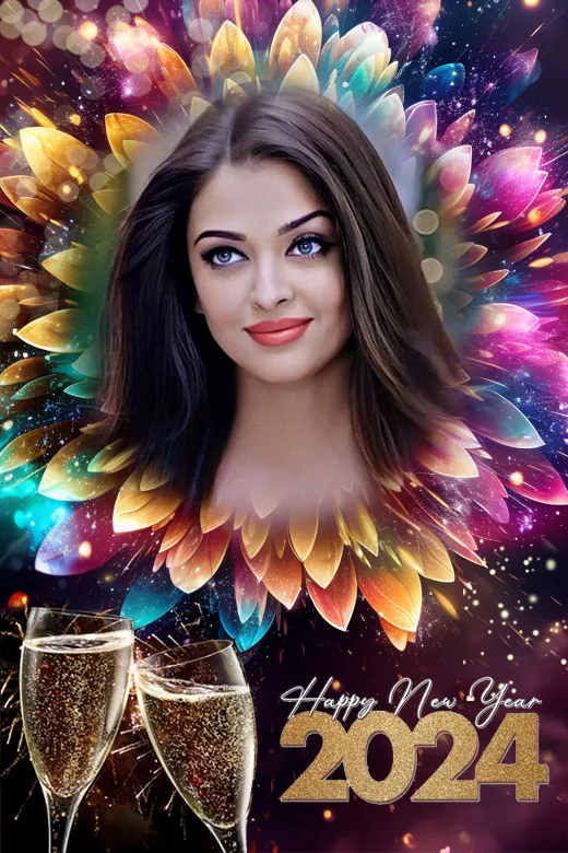 New year photo frame 2024 | Indus Appstore | Screenshot