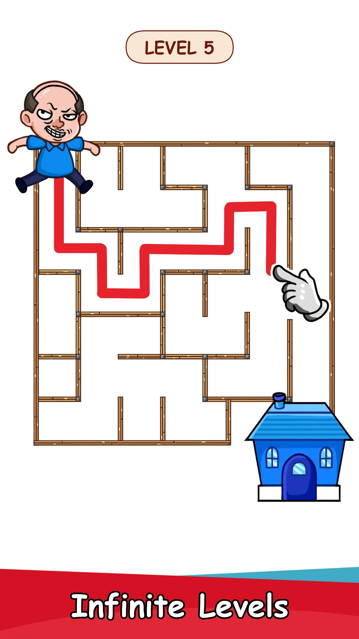 Rush Home: Draw Puzzle Game | Indus Appstore | Screenshot