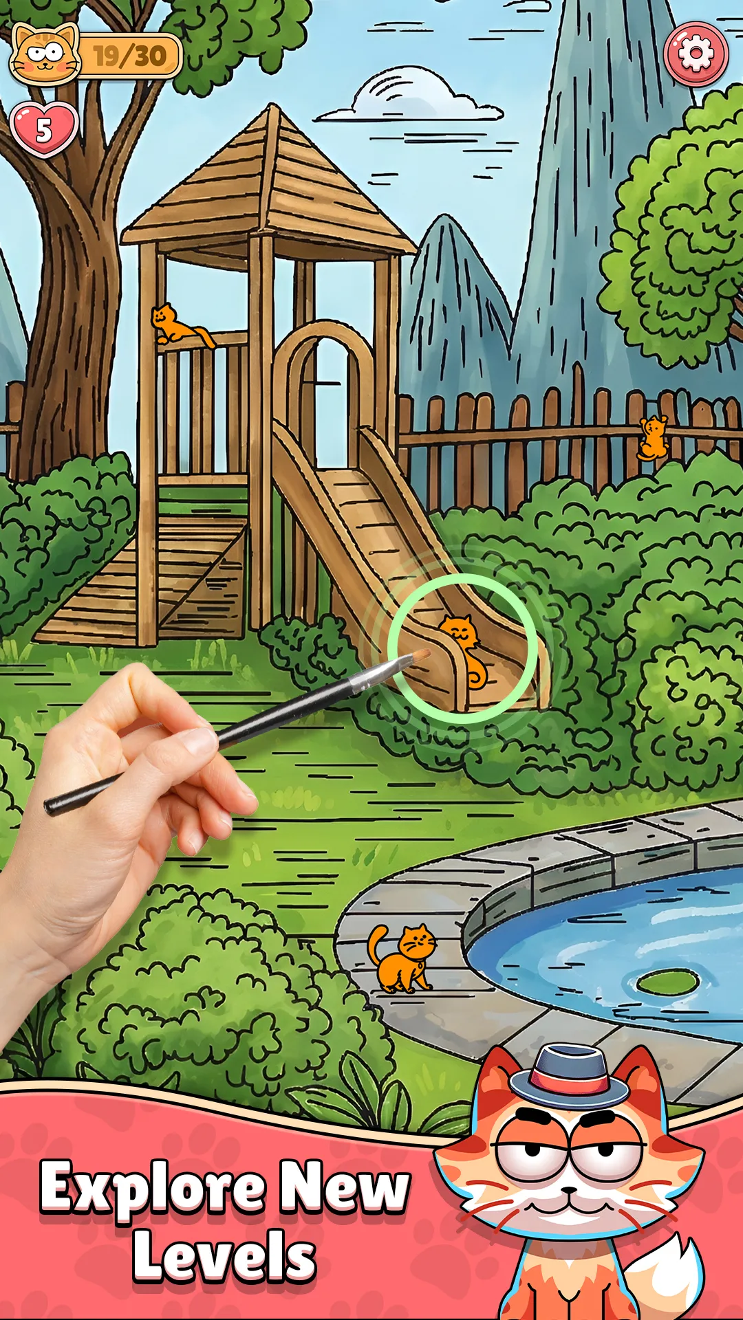 Find The Cat 2 - Spot It! | Indus Appstore | Screenshot