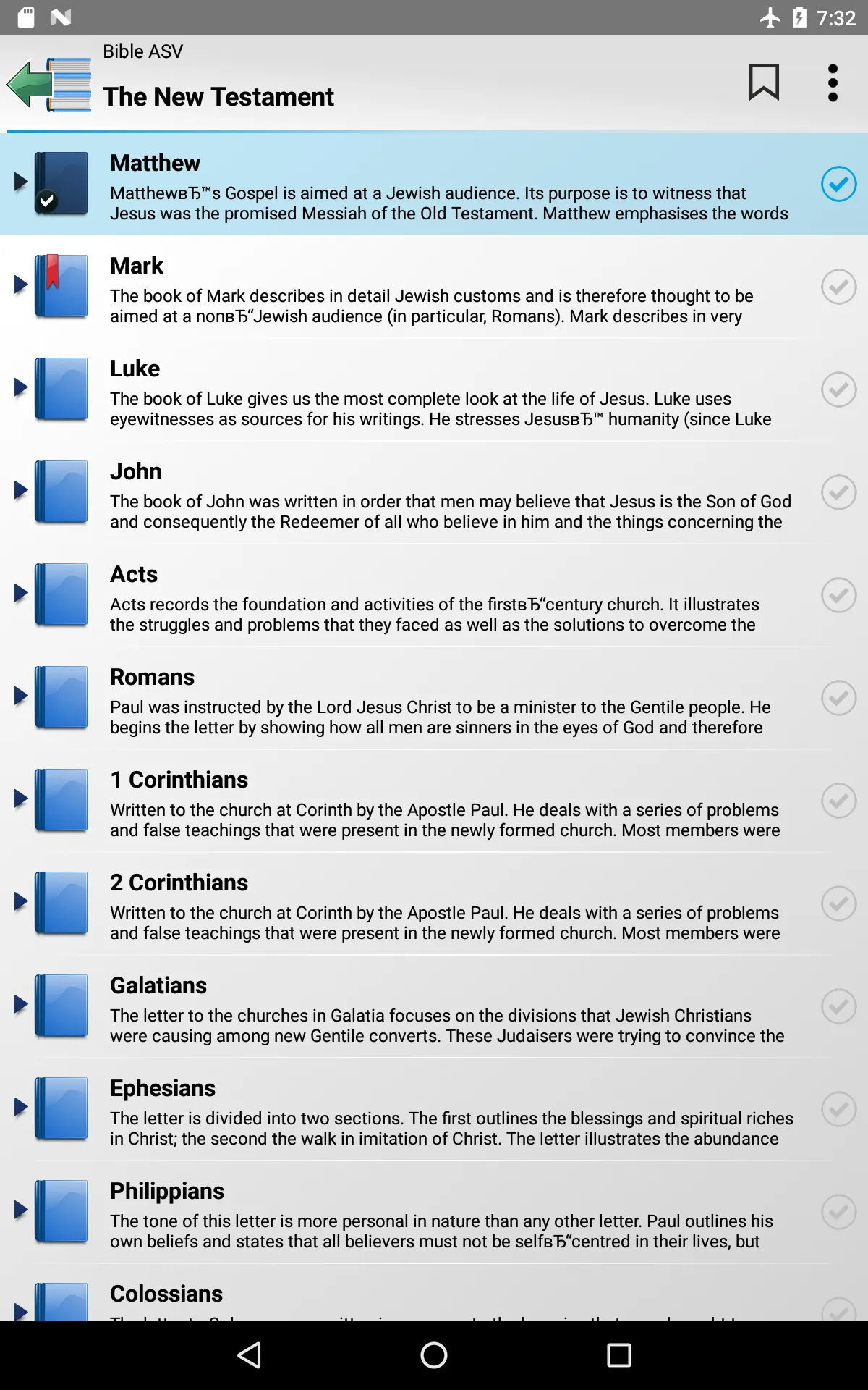 Bible American Standard (ASV) | Indus Appstore | Screenshot