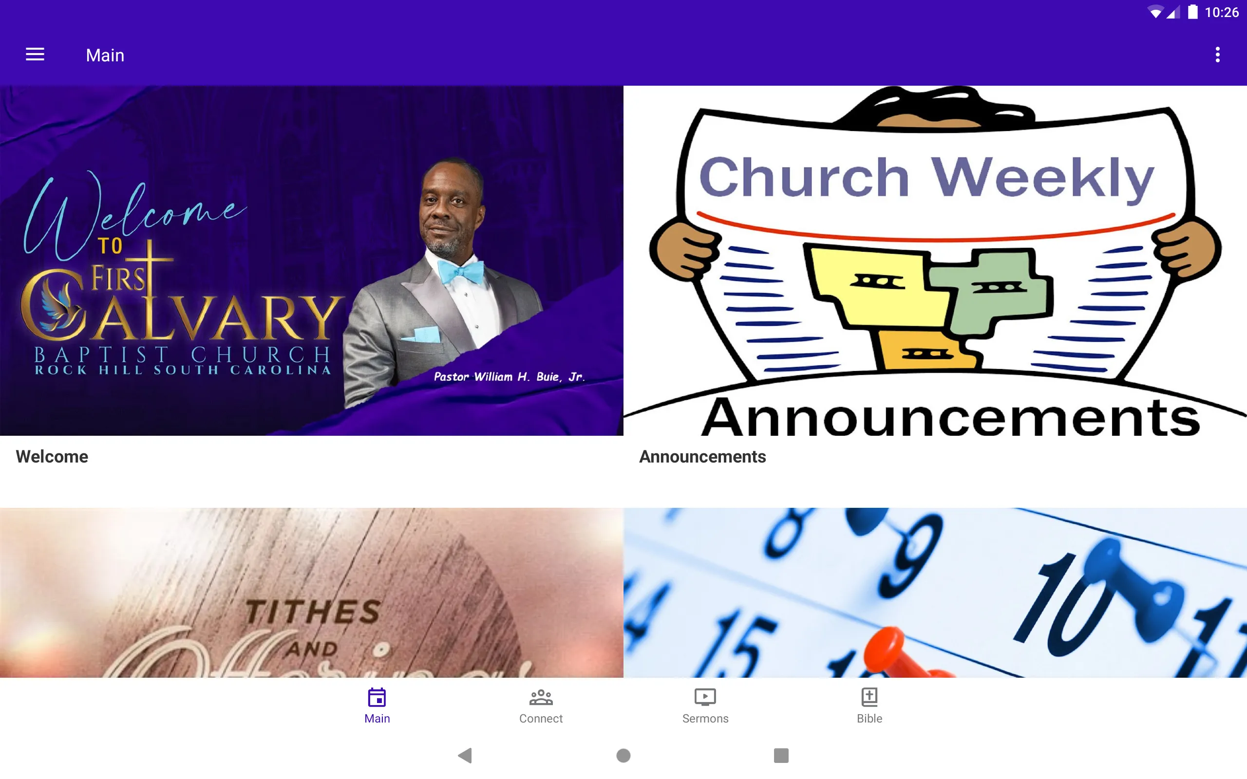 First Calvary Baptist Church | Indus Appstore | Screenshot