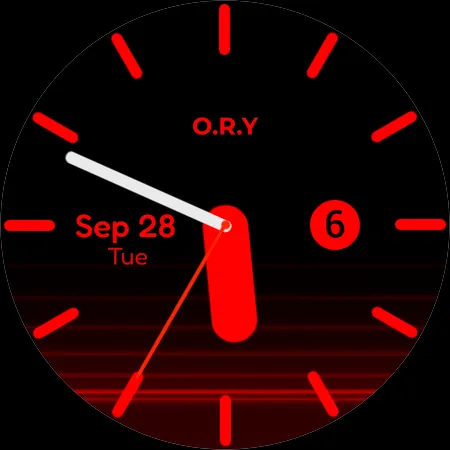 A45X Watchface | Indus Appstore | Screenshot