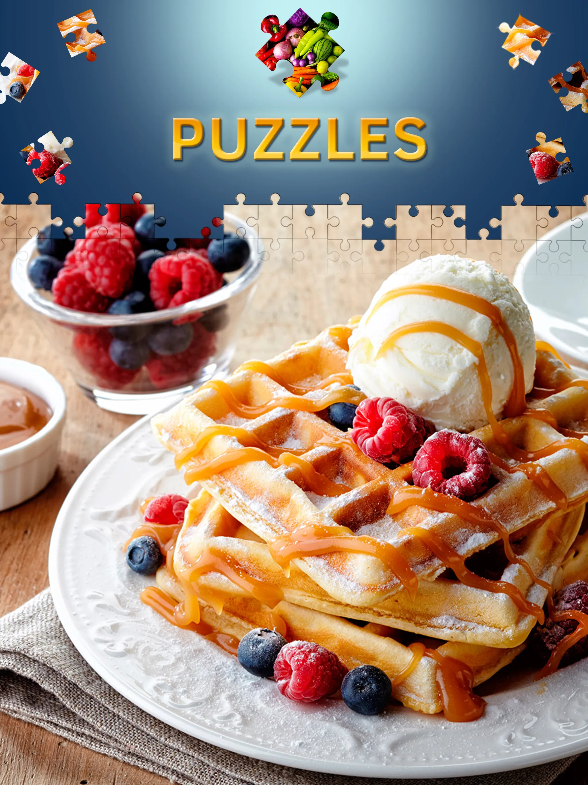 Food Jigsaw Puzzles | Indus Appstore | Screenshot