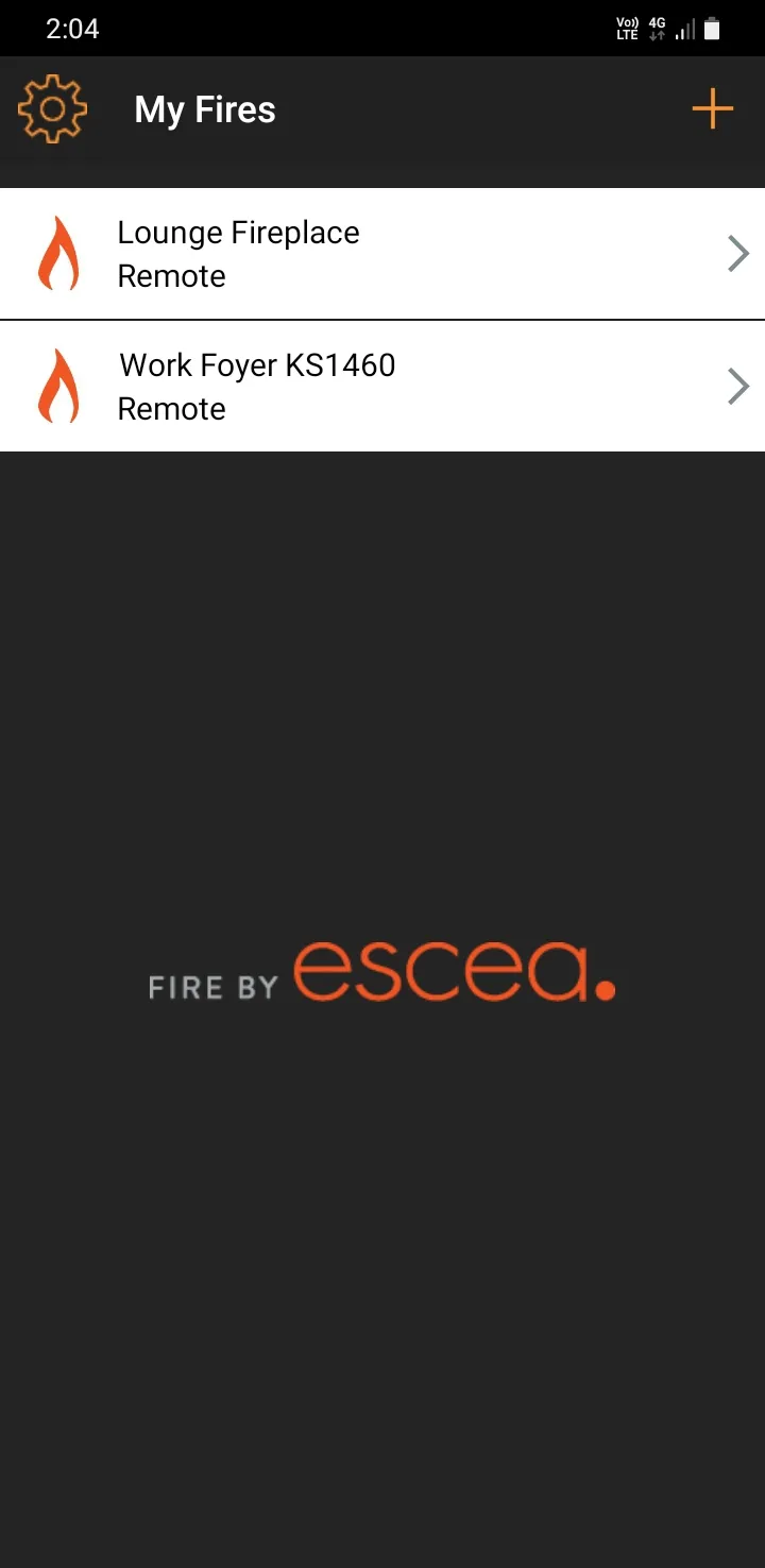 Escea Gas Fireplace Remote | Indus Appstore | Screenshot