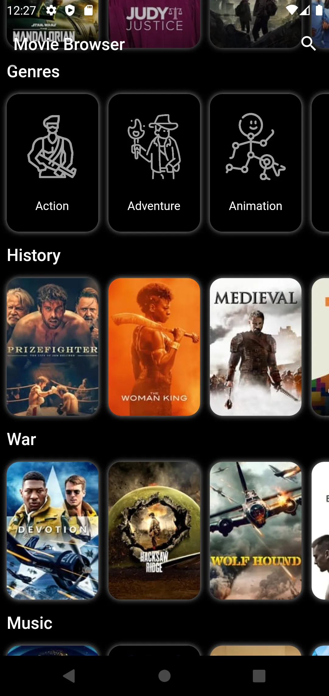 Movie Browser | Indus Appstore | Screenshot