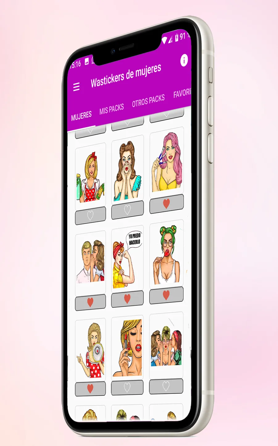 Wasticker of women | Indus Appstore | Screenshot