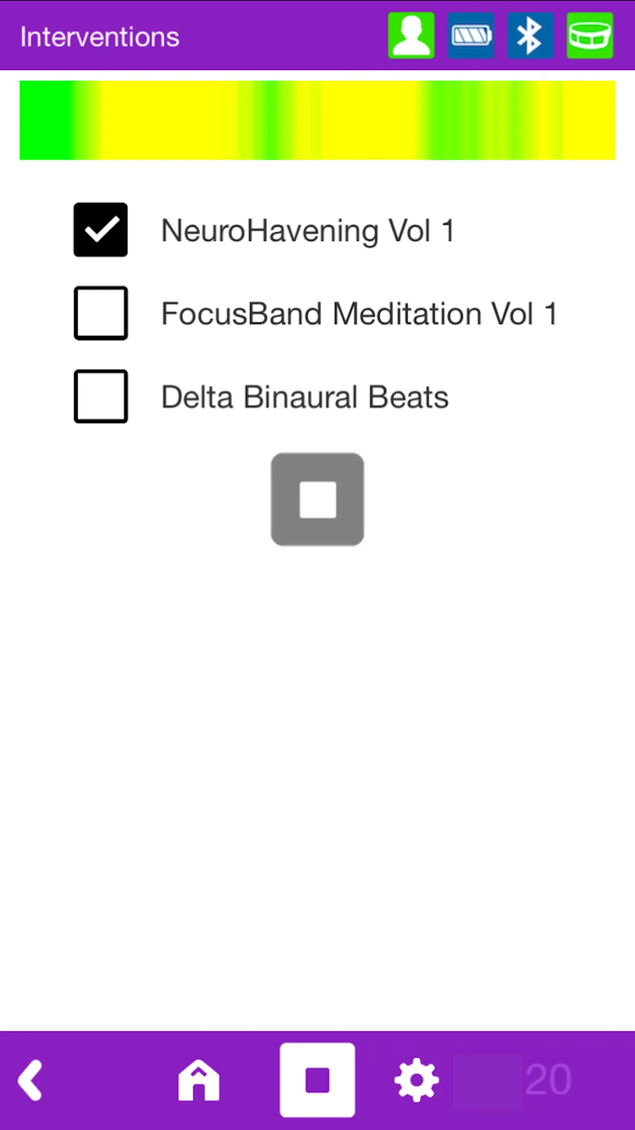 FocusBand NeuroSelfCare | Indus Appstore | Screenshot