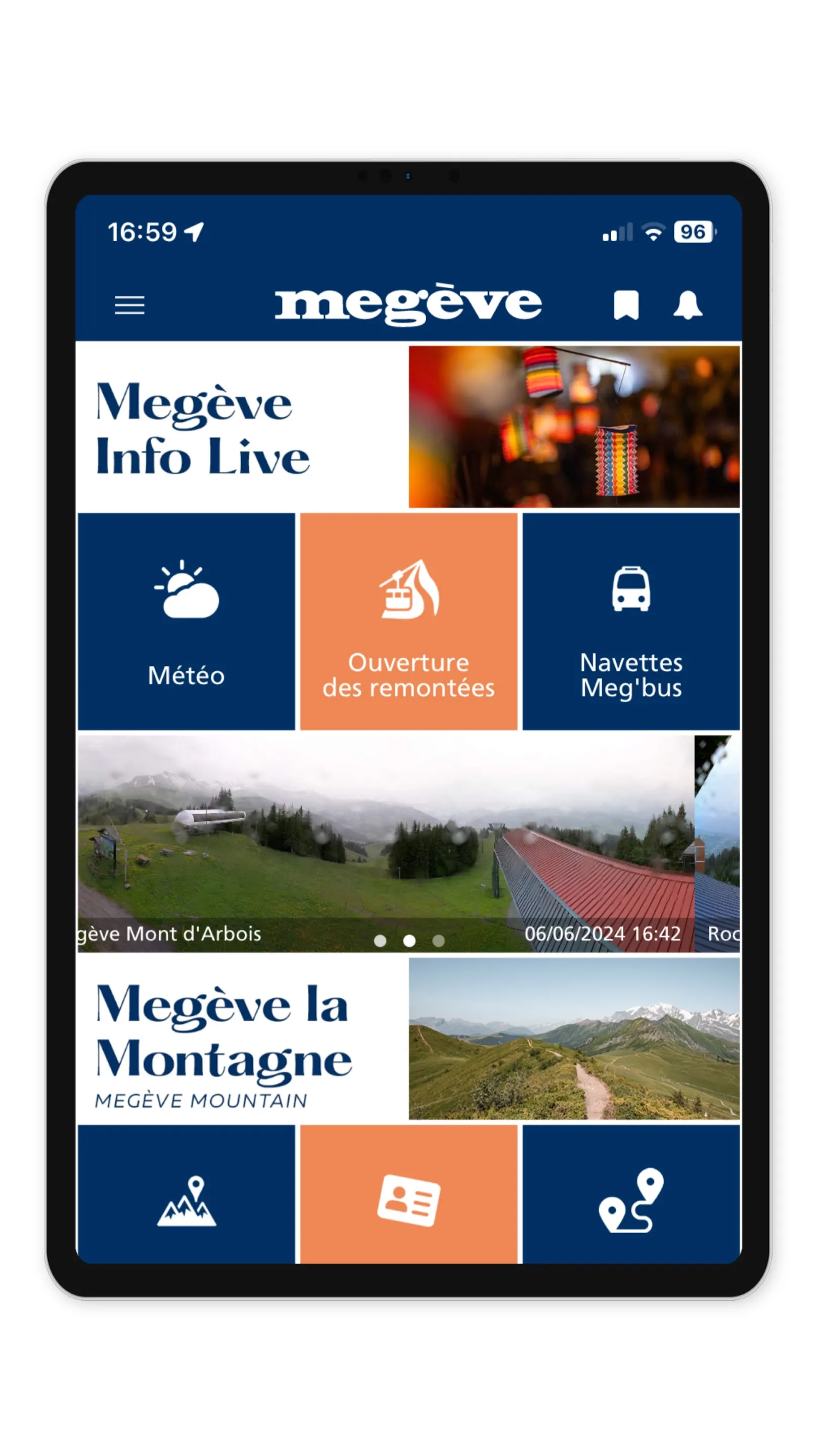 Megève Officiel | Indus Appstore | Screenshot