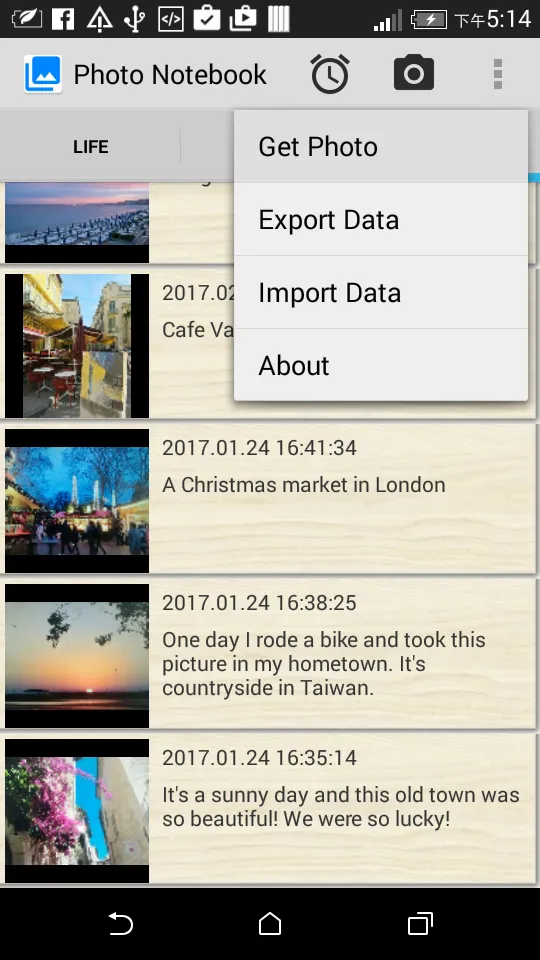 Photo Notebook | Indus Appstore | Screenshot