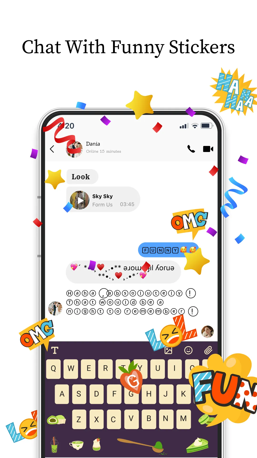 Font Keyboard: Text Fonts+ | Indus Appstore | Screenshot