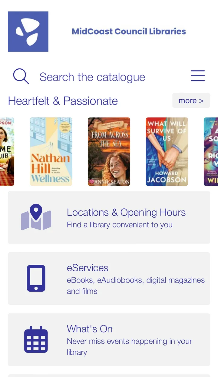 Midcoast Libraries | Indus Appstore | Screenshot