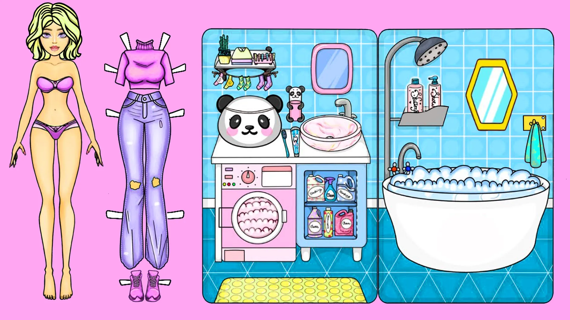 Doll Dress Up Makeup Girl Game | Indus Appstore | Screenshot