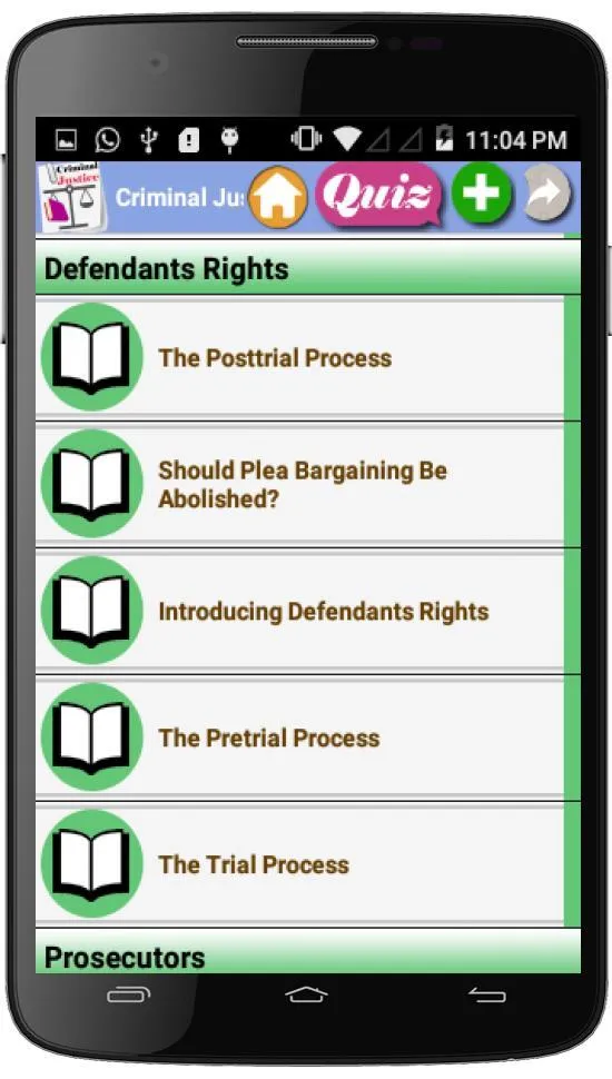 Criminal Justice Courses | Indus Appstore | Screenshot