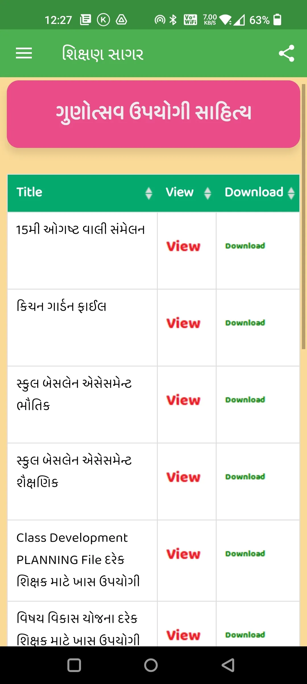 Shikshan Sagar | Indus Appstore | Screenshot