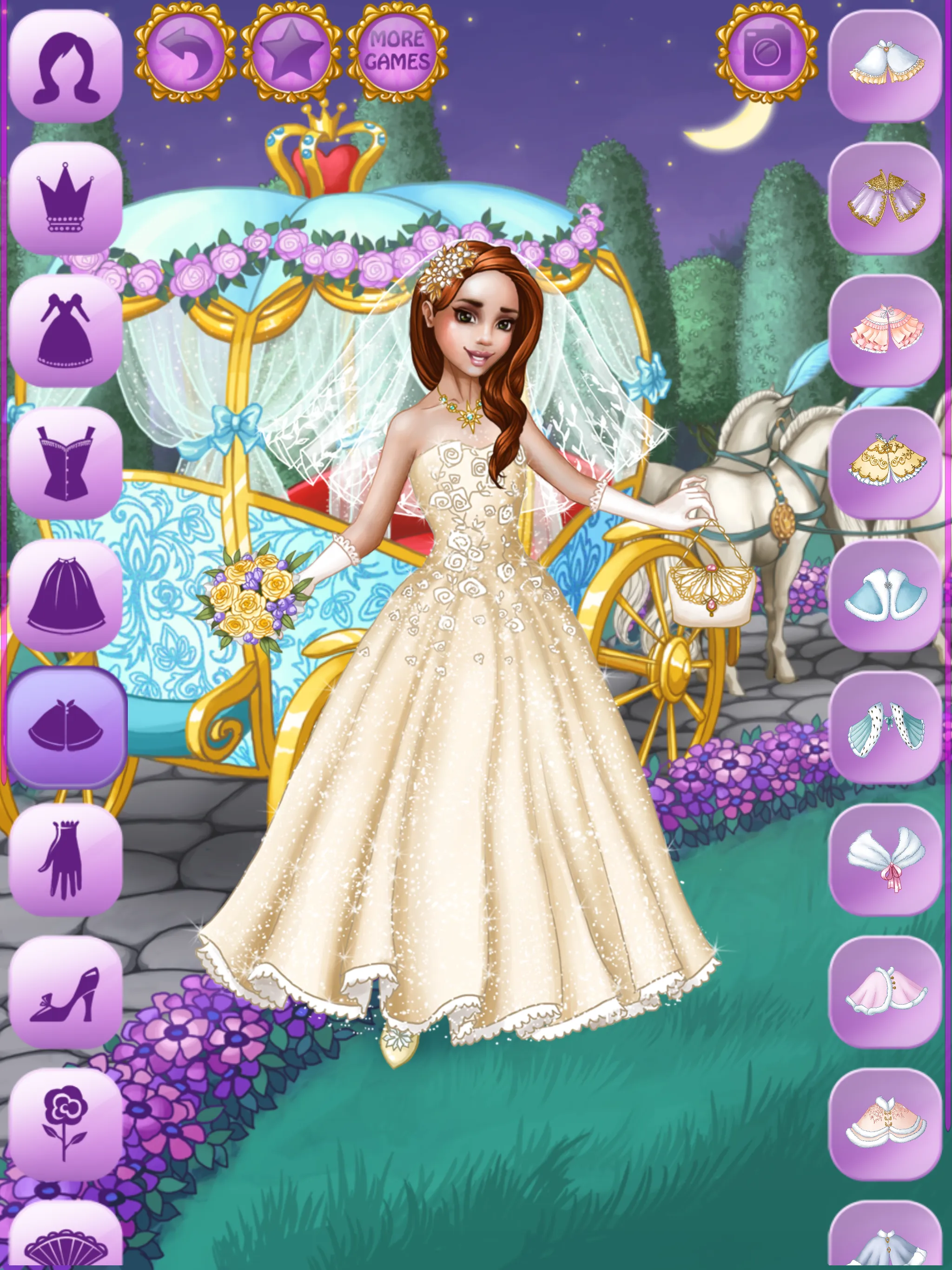 Cinderella Wedding Dress Up | Indus Appstore | Screenshot