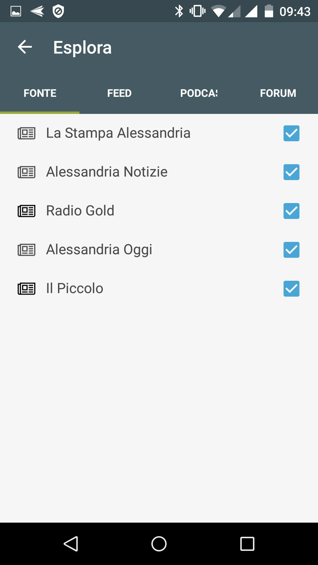 Alessandria notizie locali | Indus Appstore | Screenshot