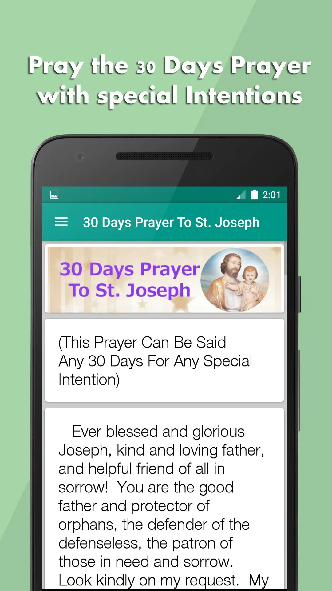 St. Joseph Novena Prayers | Indus Appstore | Screenshot