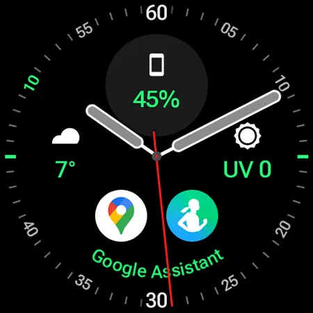 Awf Analog xT: Watch face | Indus Appstore | Screenshot