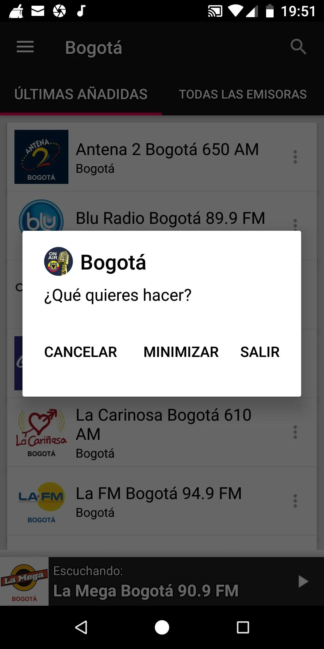 Bogota Radio Stations | Indus Appstore | Screenshot