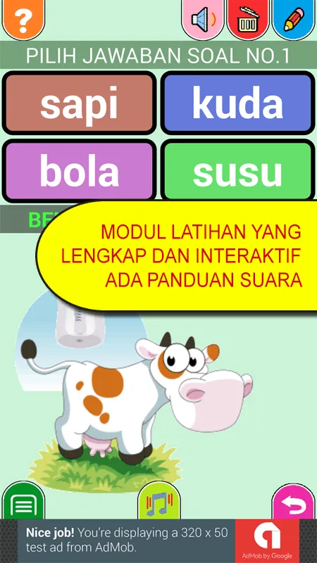 Ayo Belajar Membaca | Indus Appstore | Screenshot