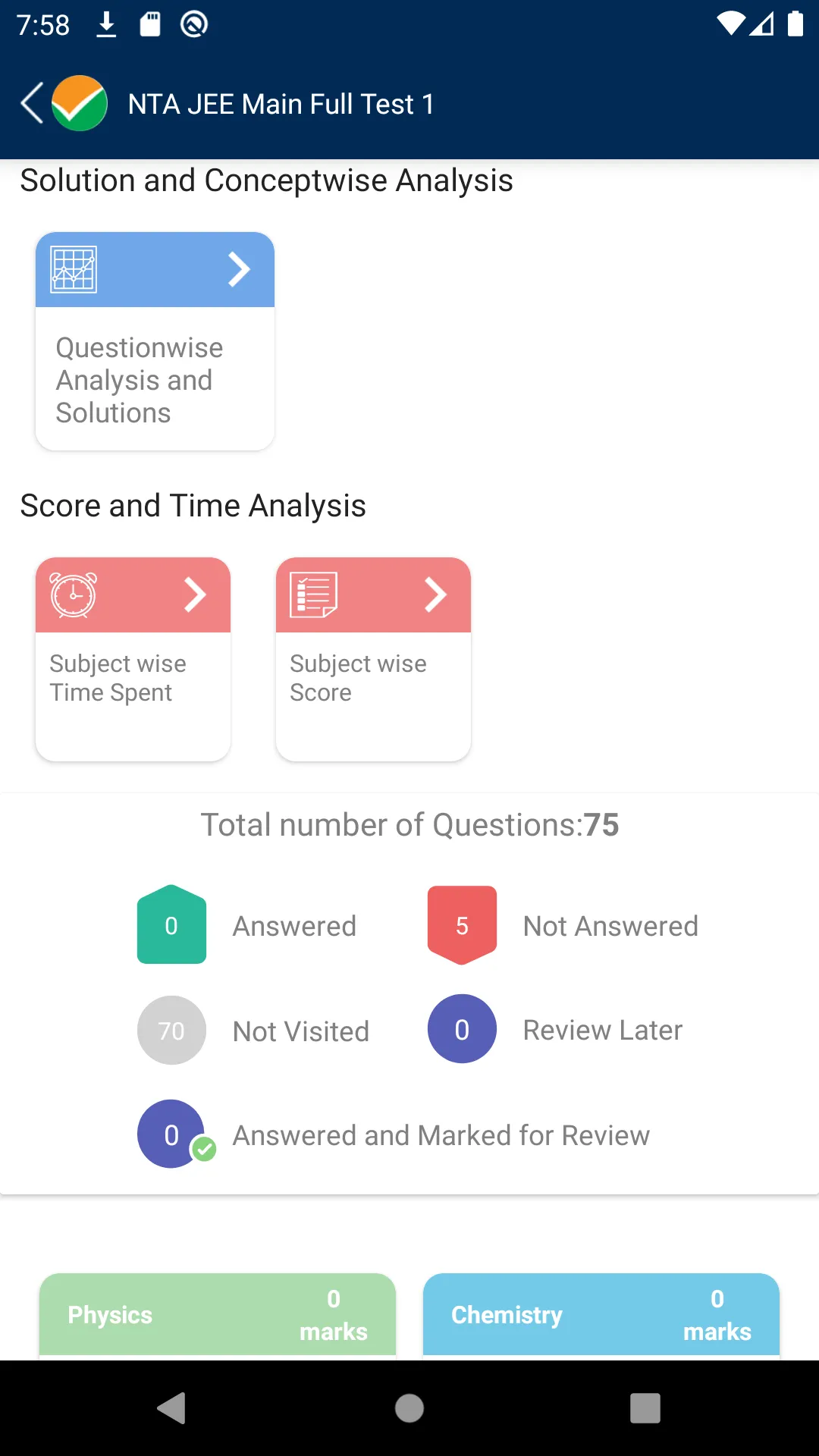 National Test Abhyas | Indus Appstore | Screenshot