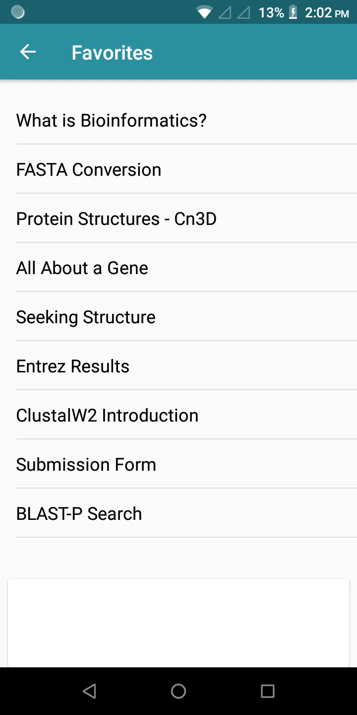 Bioinformatics | Indus Appstore | Screenshot