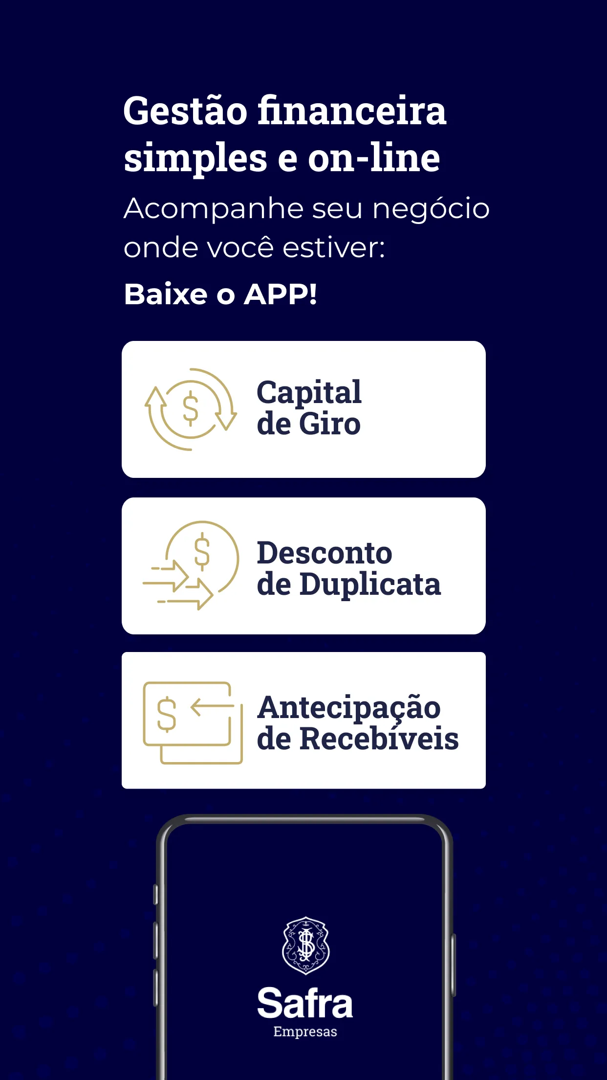 Safra Empresas: A sua conta PJ | Indus Appstore | Screenshot