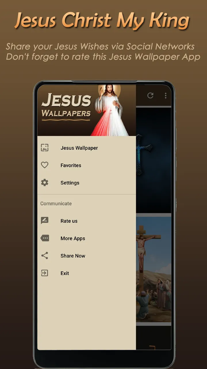 Jesus Christian Wallpaper HD | Indus Appstore | Screenshot