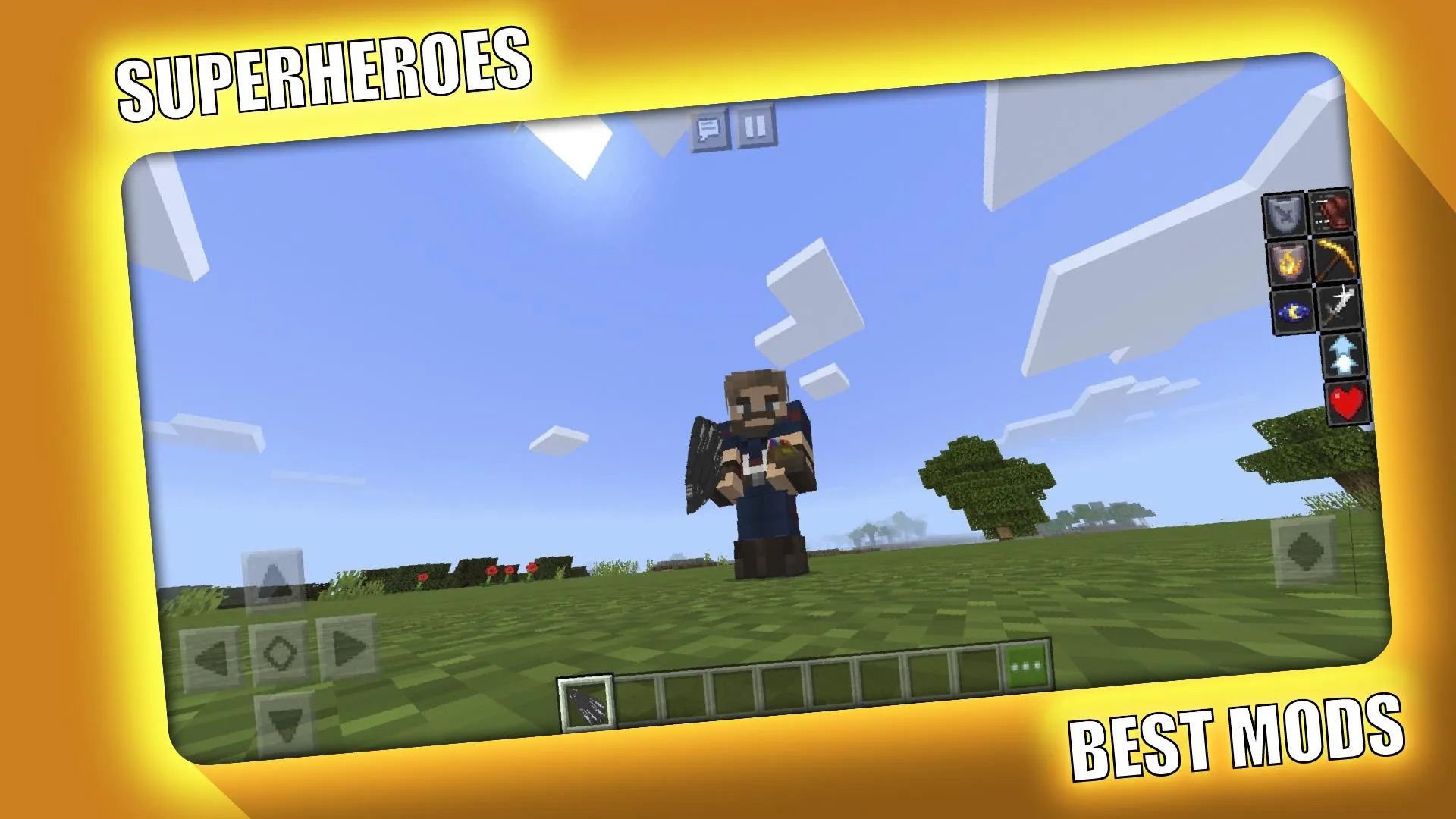 Superheroes Mod for Minecraft  | Indus Appstore | Screenshot