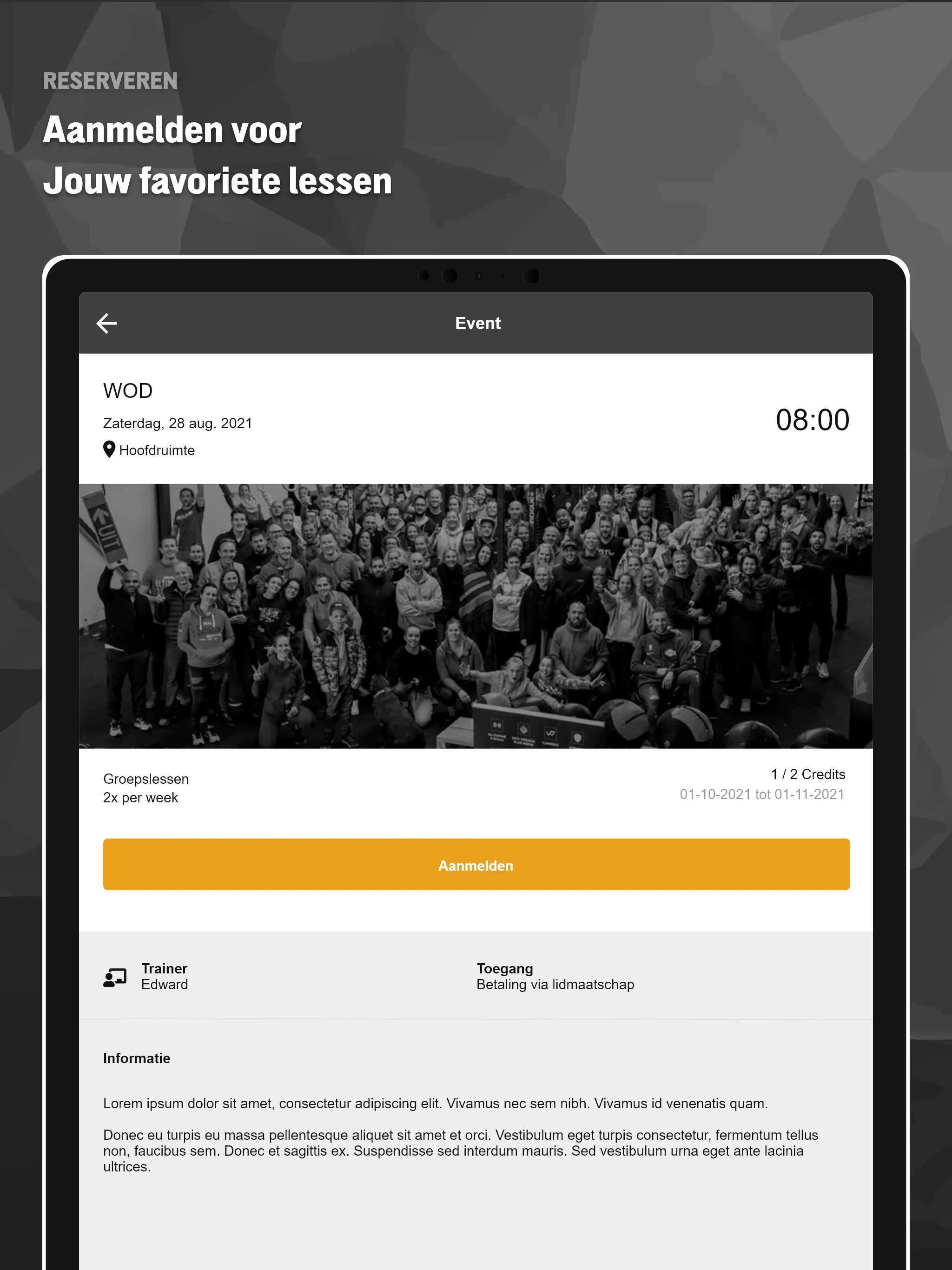 CrossFit Almere | Indus Appstore | Screenshot