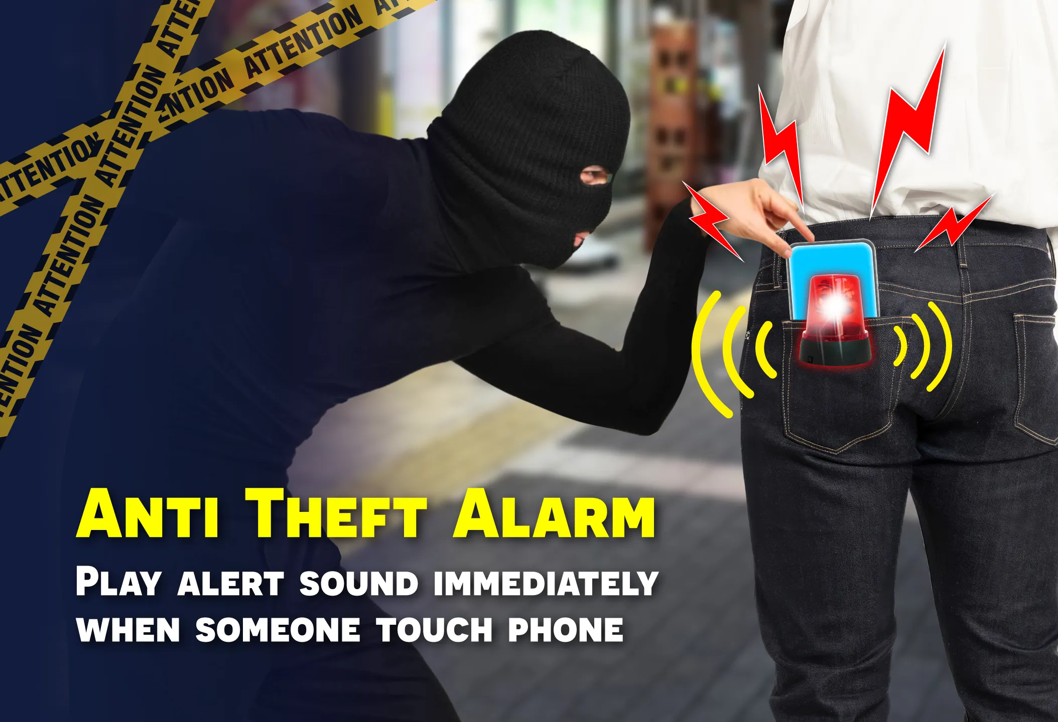 Anti Theft: Don't touch phone | Indus Appstore | Screenshot
