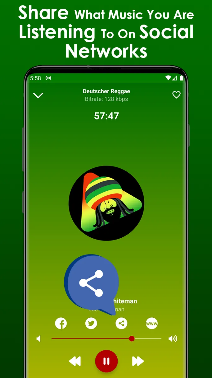 Reggae Music & Dancehall | Indus Appstore | Screenshot