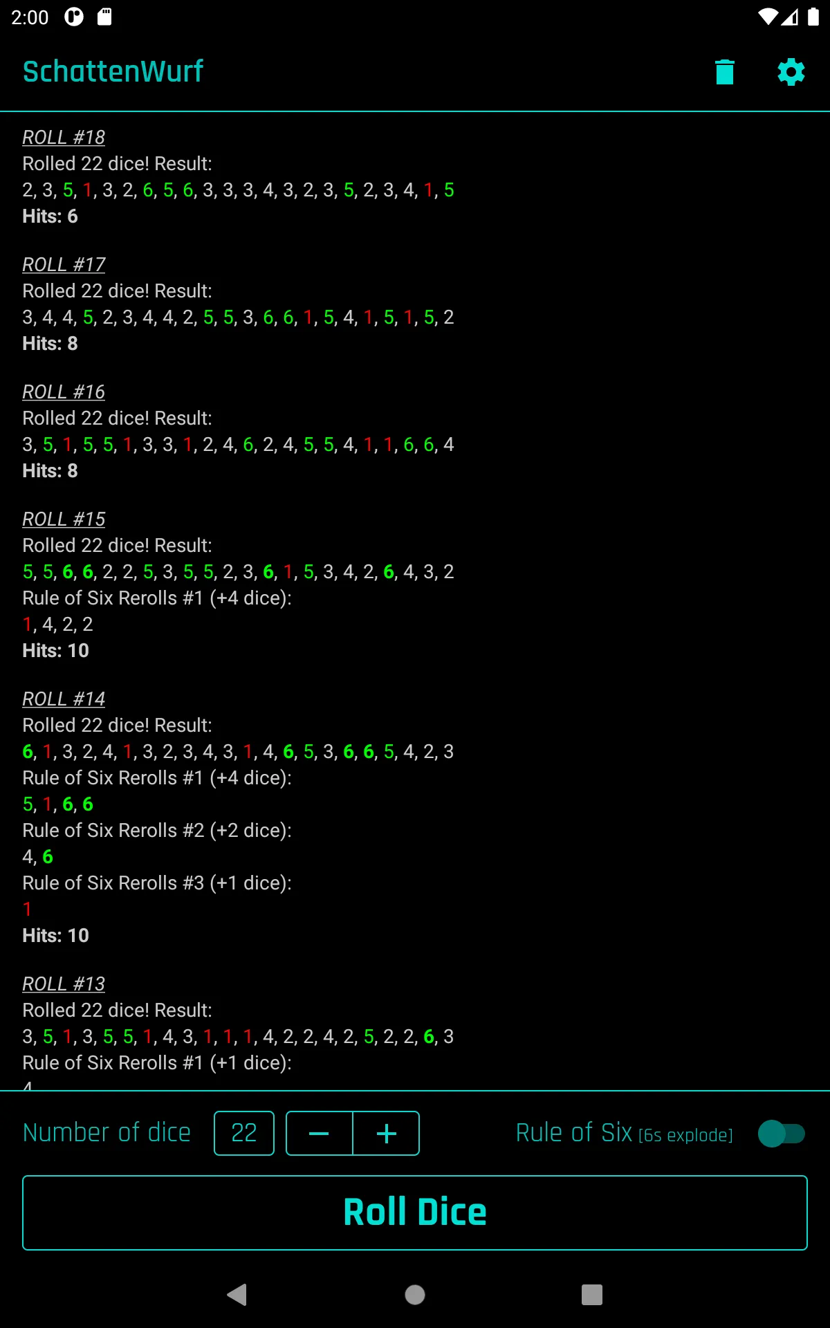 SchattenWurf for Shadowrun | Indus Appstore | Screenshot