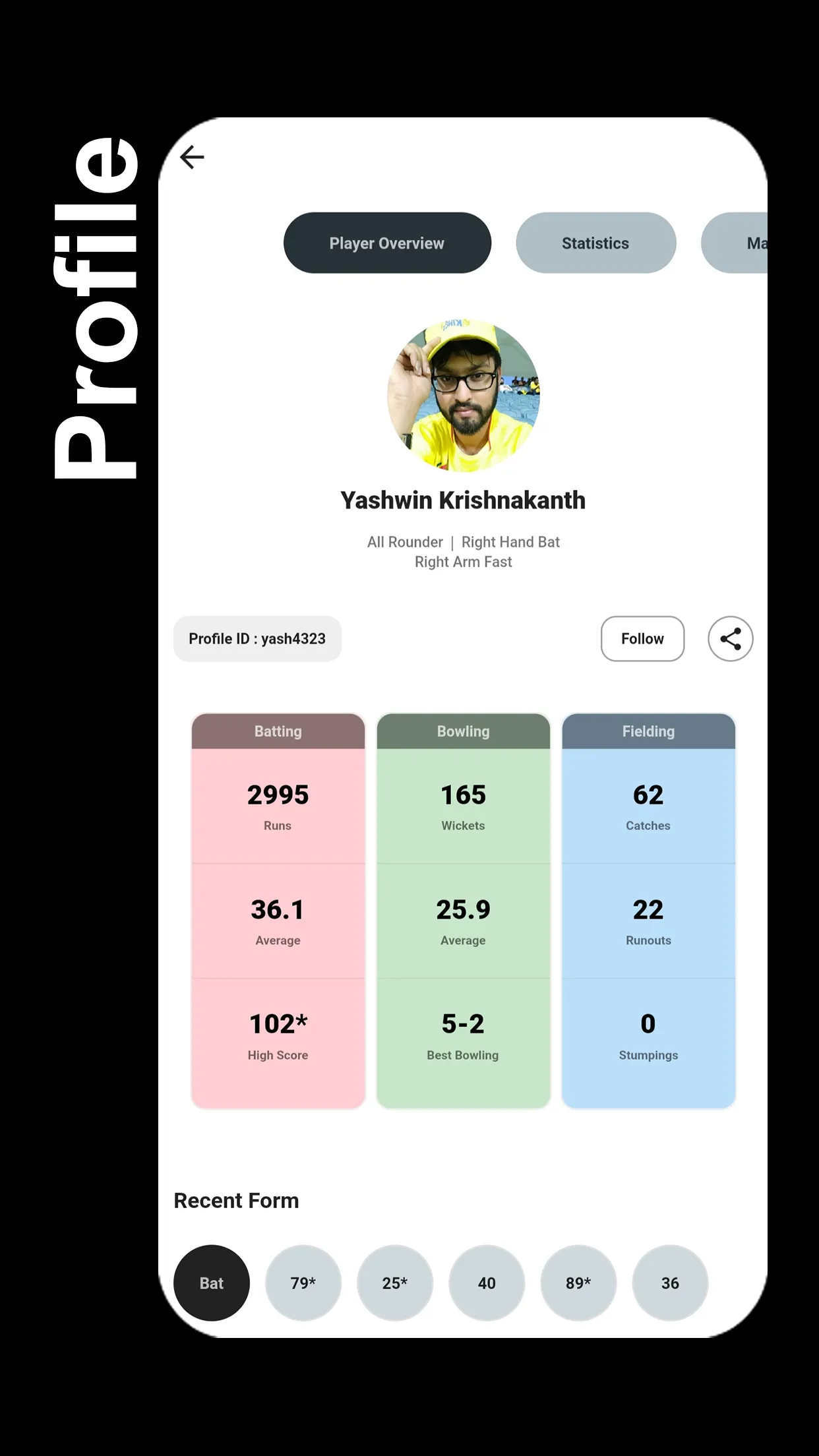 STUMPS - The Cricket Scorer | Indus Appstore | Screenshot